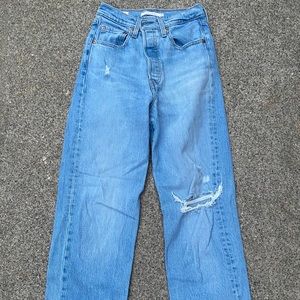 Levi’s Ribcage Wide Leg Jeans